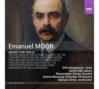 Anima Chamber Orchestra - Moór, Emánuel : Musique pour Alto