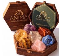 Anima® Cristaux 7 Chakras pour Alignement Énergétique et Équilibre