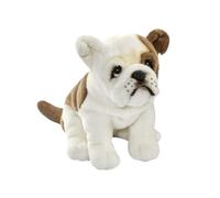 Peluche Chien Bulldog Français Assis 30 Cm - Anima