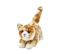 Anima - Peluche Chaton Joueur Roux 20cmL