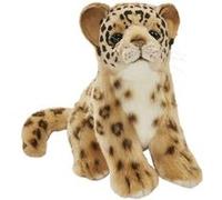 Anima Peluche Leopard assis 18cm Multicolore G