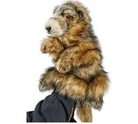 anima peluches - marionnette marmotte 40 cm