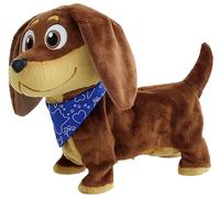 ANIMAGIC - DIGGLES - Peluche Interactive Chien pour Enfant dès 2 Ans - Marche, Aboie, Remue la Queue - Jouet Animal Interactif, Compagnon Réaliste - Peluche Électronique Adorable -Piles Incluses