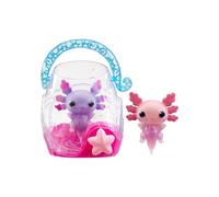 Animagic - GOLIATH - Pack double Axolotl - Aquarium a bulles - Rose / Violet - Des 4 ans