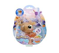 Animagic - Let’s Glo Capybara Marron - Animal Interactif & Electronique Lumineux pour Enfants dès 4 Ans - Jouet Sensoriel Qui Brille dans l’Eau - Capybara Flottant & Élastique -Jouet Bain Original