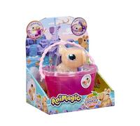 Animagic Let's Glo Capybara - Compagnon Lumineux et Sensoriel Dès 4 Ans | Corps extensible qui brille dans l'eau de façon spectaculaire - accessoires de bien-être inclus pour se détendre - marron