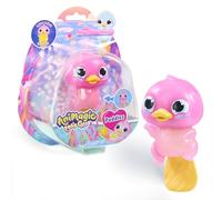 Animagic - Let’s Glo Platypus Rose - Jouet Sensoriel Lumineux & Aquatique - Compagnon Intéractif ASMR - S’étire, S’écrase & S’illumine - Flotte dans l’Eau - Jouet Enfant 4+ Ans - Cœur Caché Magique