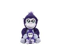 Animagic - Maman et Bébé Gorilles Tiki et Toko. 2 Peluches Singe Interactives. Jouets Electroniques - A Partir de 3 Ans - Plus de 100 Bruits et Mouvements - Discutent Ensemble - Piles Incluses.