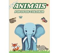 ANIMAIS FOFOS DE COLORIR: LIVRO DE COLORIR PARA CRIANÇAS DE ANIMAIS E INSETOS