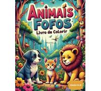 Animais Fofos: Livro de Colorir