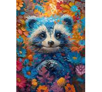 Animal,1000-piece Paper Puzzle,Adult Birthday Gift Educational Toys,26x38cm