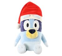 Animal Adventure - Bluey avec chapeau de P re No l 20 peluches - Peluche de collection sous licence officielle