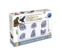 Animal Adventures Cats & Catacombs: Questing Tooth & Claw Pack 6 Figurines Volume 1 - Anglais - Steamforged Games Sfgaacc-001