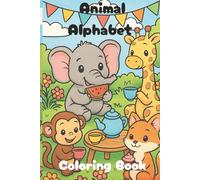 Animal Alphabet: Coloring Book