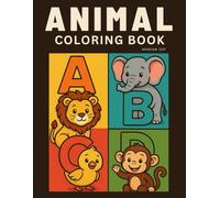 Animal Alphabet Coloring Book: Alphabet Tracing