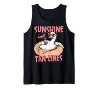 Animal Amusant Sunshine Tan Lines Goose Summer Beach Vacation Débardeur