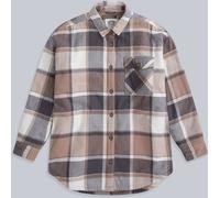 Animal Animal Blue Megan Borg-Lined Boxy Shirt Blue 36