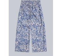 Animal Animal Blue Women's Cropped Trousers