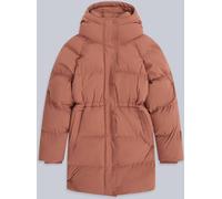Animal Animal Orange Maggie Waisted Baffle Coat