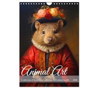 Animal Art - A collection of Renaissance paintings with animal motifs (Wall Calendar 2026 DIN A4 portrait), CALVENDO 12 Month Wall Calendar: ... with animals. Let yourself be inspired.