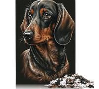 Animal Art Dog Puzzle 1000 Pièces Educa Jouet en Bois Cadeau Unique Décoration Intérieure Jeu Éducatif Challenge Toy Adultes & Enfants des 14 Ans 1000pcs (75x50cm)