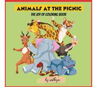 Animal at the picnic: the joy of coloring book