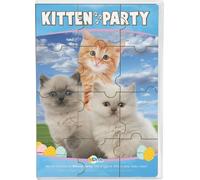 Animal Atlas: Kitten Party W/Puzzle