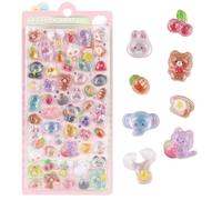 Animal Autocollant 3D, Puffy Sticker, Stickers 3D Animaux Enfant, Autocollants Animaux Enfants, Récompenses et Décorations, pour Bouteilles de Boisson, Etuis de Téléphone, Scrapbook