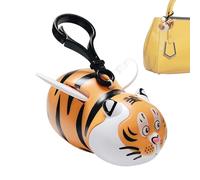 Animal avec porte-clés ailes, jouets suspendus d'animaux volants, jouet suspendu de voiture de sac à dos - Tirez les ailes de la corde pour faire voler l'adorable jouet de clés d'animation pour le