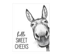 Animal Bathroom Wall Art - Funny Toilet Decoration Humorous, Poster Homeowners Renters College, Students Apartments Offices Hotels Powder | Homeowners Renters College Students Apartments Offices Hotel