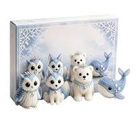 Animal Beading Craft Set - 20x10x5cm | Compact DIY Kit | Cute 3D Beaded Animal Handmade Craft Set Beginner Friendly Desk Home Office Decor Party Holiday Art Class For Adults Teens Creative Gift