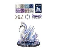 Animal Beading Craft Set Cute Beginner-Friendly 3D Letting Kids Desi Animal