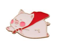 Animal Broche Pin Dessin animé Revers Pin Vêtements Bijoux Noeud Papillon Cochon Broche Convient pour les fêtes quotidiennes Vêtements de fête Cochon Volant, taille unique, Comme décrit