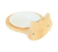 Animal Cage Bowl, Small Animal Bowl, Cat Food Bowl, Pet Cage Bowl, Hanging Pet Bowl, Ceramic Hangings Bowl 18x18x15cm/7.09x7.09x5.91 inches for Rabbits, Cats, Dogs, and Other Small Animals
