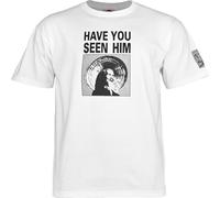 Animal Chin Have You Seen Him? Men's T-Shirt Unisex White Cotton Hip Hop Print Tee Shirts 3XL