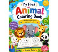 Animal Coloring Adventure: A Fun and Educational Coloring Book for Kids Aged 3-7. Big Simple designs for boys and girls.: Discover the World of Animals with Easy and Engaging Coloring Pages