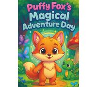Animal coloring book, cute animals coloring book: Puffy FOX’s Magical Adventure Day: Cute and Fun Coloring Book for Kids Ages 4-8: 100 cute coloring ... Black-Backed Pages to Prevent Bleed-Through