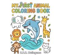 Animal Coloring Book for Kids Ages 3-6: Fun and Easy Coloring Pages with Bold Outlines to Build Fine Motor Skills - The Perfect Screen-Free Activity Gift for Preschoolers and Toddlers