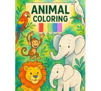 Animal Coloring: Children's books about fantastic animals.