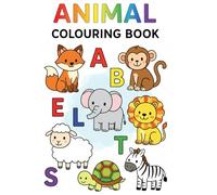 Animal Colouring Book: A to Z fun and fantastic learning with cute design for kids