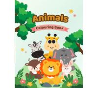 Animal Colouring Book for Kids Age 3-5 Years | Copy Colour: Animals | Fun Preschool Activity to Learn Colours & Animal Names | Large Images & Thick Paper for Easy Colouring