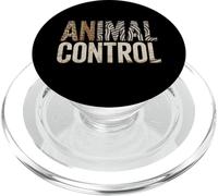 Animal Control Léopard Imprimé Zèbre Sauvetage Faune Sauvetage PopSockets PopGrip pour MagSafe