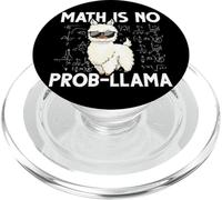 Animal Cool Lama Alpaga Scientifique Calcul Mathématiques PopSockets PopGrip pour MagSafe