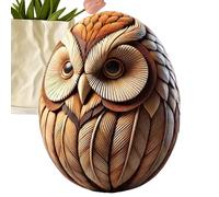 Animal Craft Egg - Carved Animal Craft Eggs | Egg Carving | Carved Easter Eggs | Easter Eggs Ornaments | Resin Animal Carving Craft Vivid Art Decoration Basket Stuffers For Beginners Kids Adults