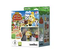 Nintendo Jeu Wii U Animal Crossing : Amiibo Festival + 2 figurines Amiibo + 3 cartes