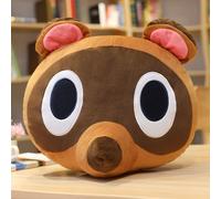 Animal Crossing: New Horizons Bean Civet Pillow Animal Crossing Game Périphérique Peluche Poupée Raton Laveur Jouet Animal Crossing : Rotin - 40 Cm