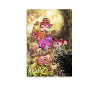 Animal Crossing New Horizons Game Character Art Poster Peinture décorative sur toile Art mural pour salon, chambre à coucher, art mural, impression d'image moderne, décoration de salle familiale, 50 x