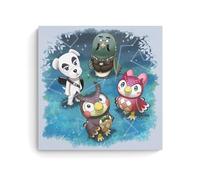 Animal Crossing New Horizons Poster d'art minimaliste classique Peinture décorative sur toile Art mural pour salon, chambre à coucher, art mural, impression d'image moderne, décoration de chambre