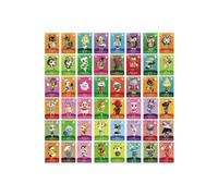 Amiibo et figurines NFC GENERIQUE Animal Crossing Série 5-No.401-448 Mini Carte pour Amiibo NFC Nintendo Switch Serie 5 FONGWAN - 48pcs (3*2.2cm)