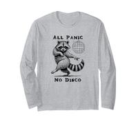 Animal Dansant Amusant All Panic No Disco Raccoon Manche Longue
